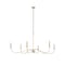 Z-Lite Arrington 6 Light Chandelier, Rubbed Brass 2301-63RB - alternate 1